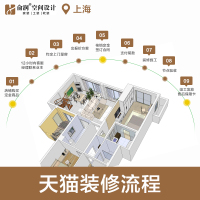 地中海风格全包装修套餐家装全案装修施工设计室内房屋效果图