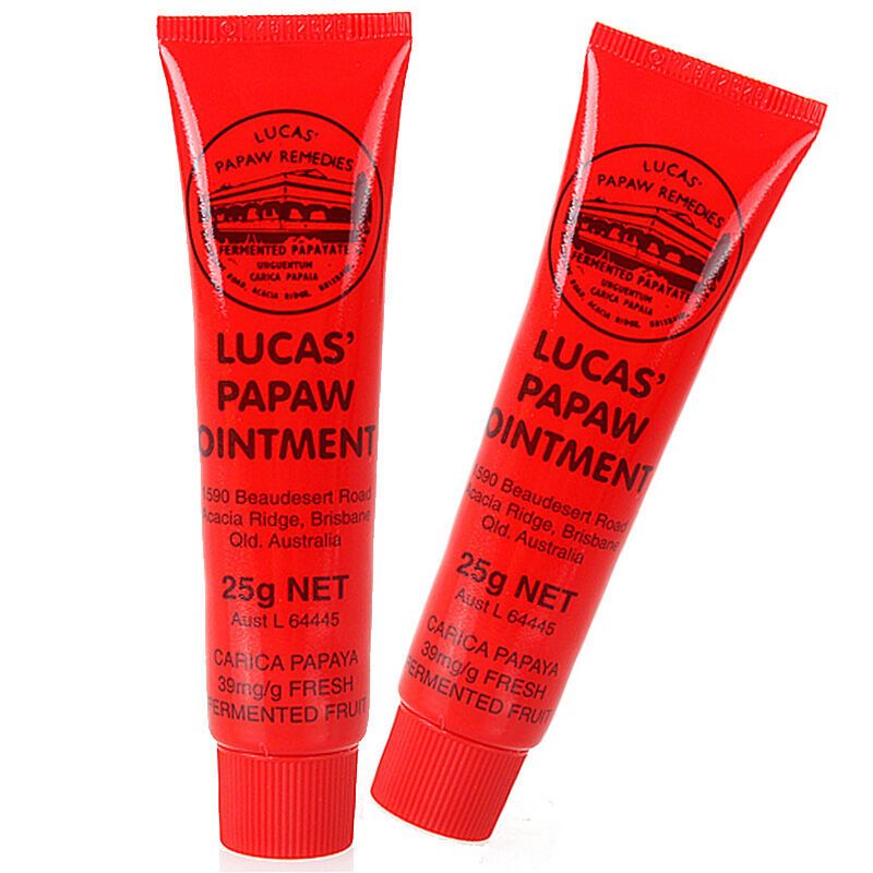 卢卡斯(Lucas)番木瓜膏 滋润保湿清爽 25g 香港直邮 澳洲原装正品