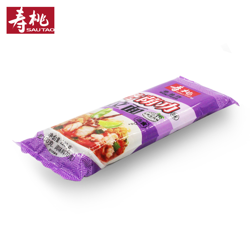 寿桃冬阴功味拉面挂面非油炸方便面即食泡面速食包装面条220g