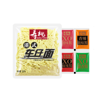 寿桃牌港式车仔面30包选赠酱包套餐 非油炸速食方便面拌面捞面早餐面条