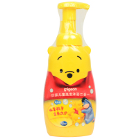 贝亲迪士尼儿童洗发沐浴二合一 泡沫型 水果精华350ml IA82
