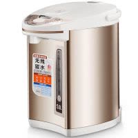 美的电热水瓶PF701-50T 5L 支持电动出水 四段温控 冲奶泡茶泡咖啡 三层隔热 防干烧 土豪金
