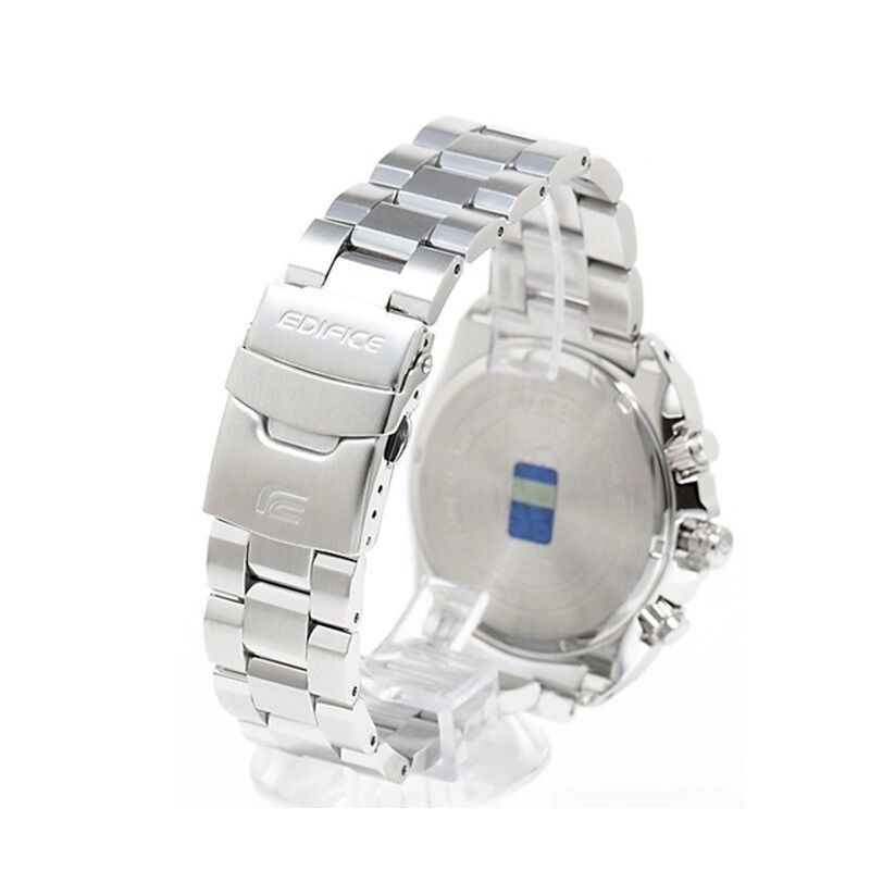 Casio/卡西欧手表运动时尚潮流金属表带日历防水石英表男士表EF-548D-1A