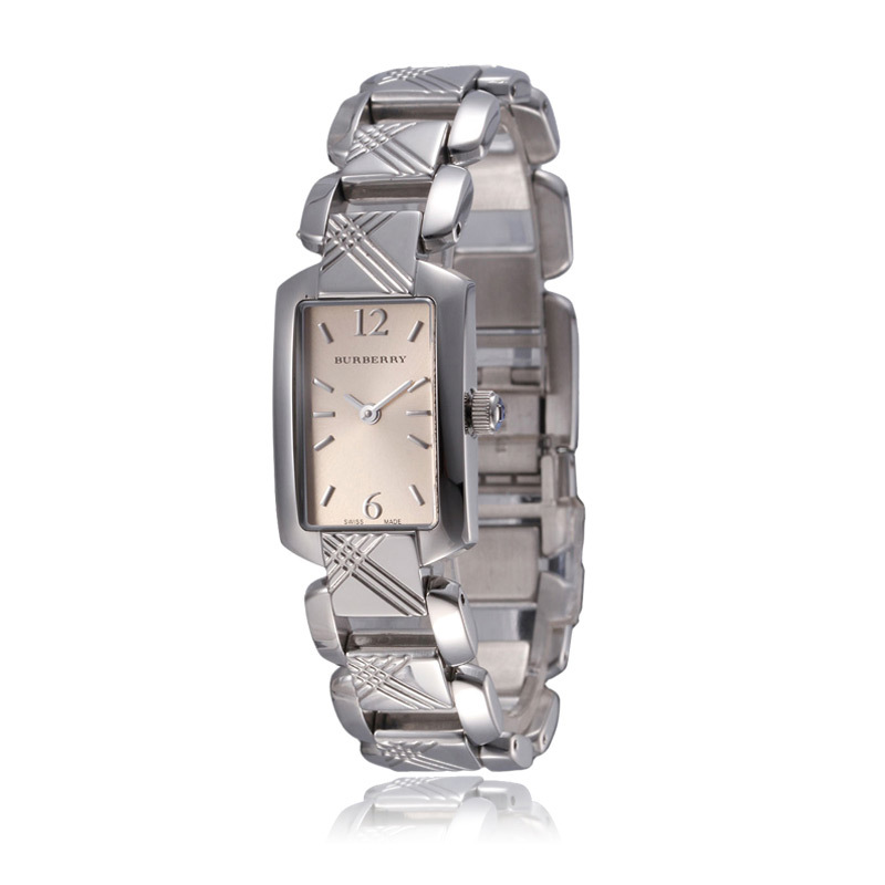 博柏利burberry手表时尚瑞士品牌女士休闲英伦风石英表女bu4210
