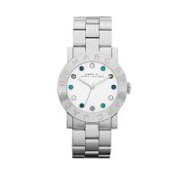 马克·雅可布之马克(MARC BY MARC JACOBS)手表 时尚欧美品牌女士镶钻钢带圆盘石英表MBM3215