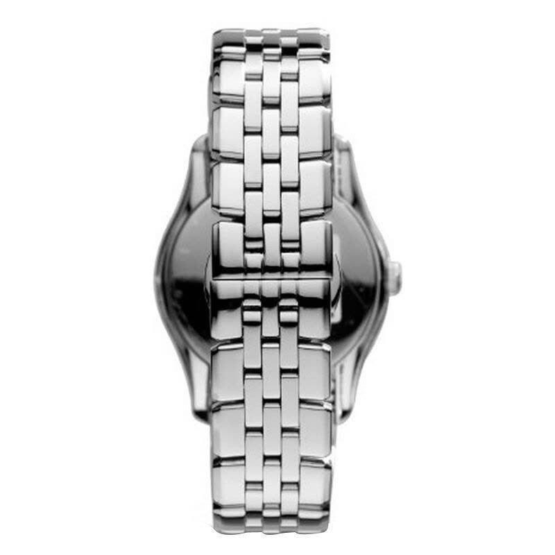 阿玛尼(EMPORIO ARMANI)手表 运动时尚欧美品牌皮革表带圆盘石英表 男 情侣表 女 AR1703图片