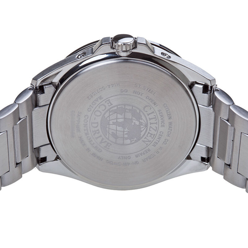 西铁城citizen手表时尚电波系列光能手表男表cb001151l