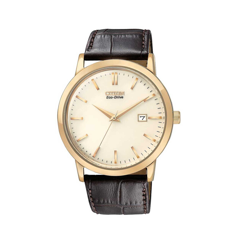 西铁城citizen手表时尚光动能日历男士腕表bm719307b