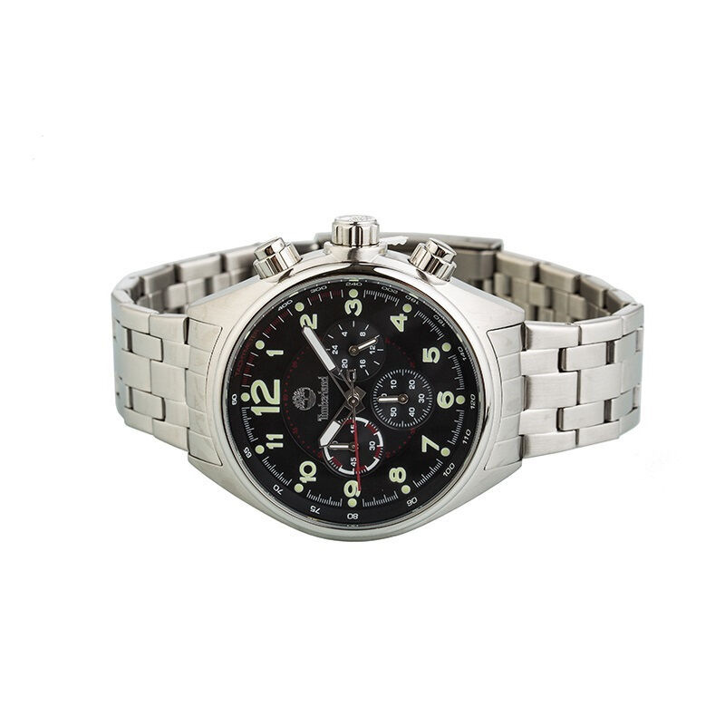 timberland添柏岚手表运动时尚欧美品牌钢带圆盘男士石英表13675js61m