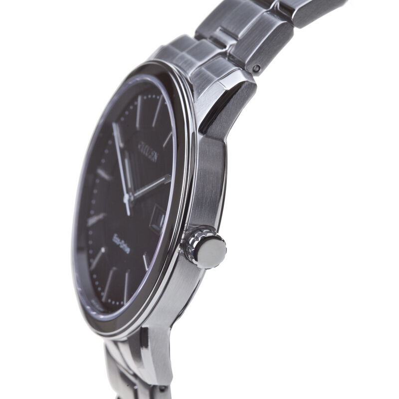西铁城(CITIZEN)手表运动时尚金属表带日历光动能机械男士腕表BM6471-52E