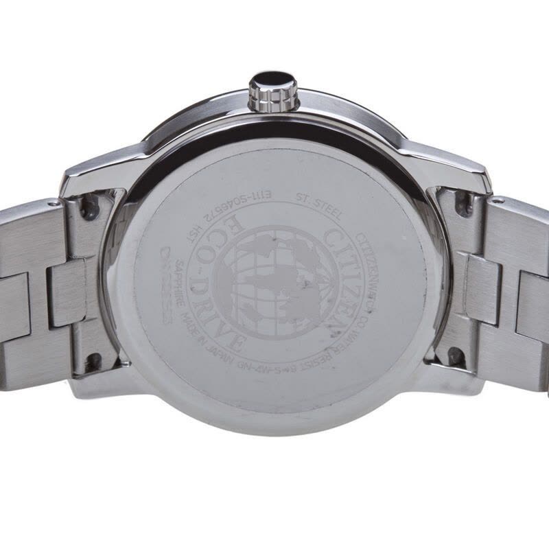 西铁城(CITIZEN)手表运动时尚金属表带日历光动能机械男士腕表BM6471-52E图片