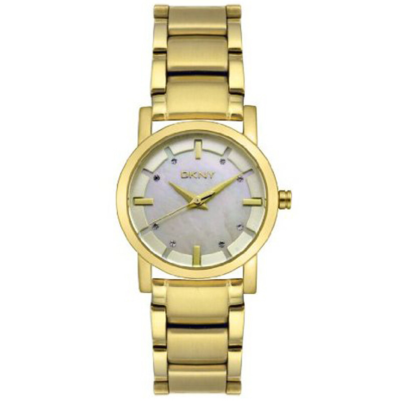 dkny/唐可娜儿手表休闲时尚金属表带圆盘女士石英腕表-ny4519-ny4520