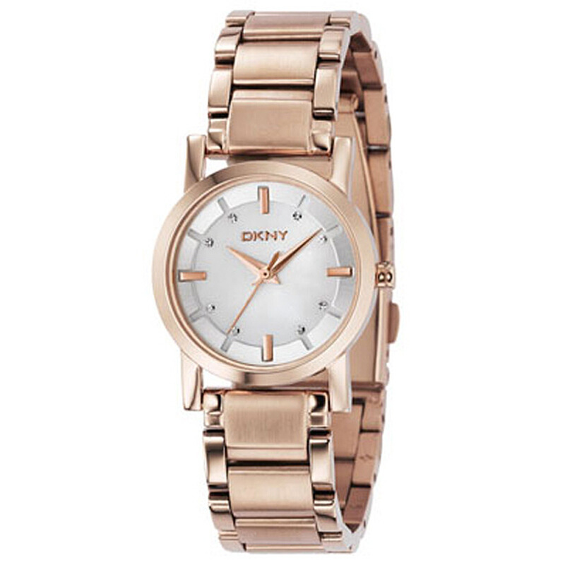 dkny/唐可娜儿手表休闲时尚金属表带圆盘女士石英腕表-ny4519-ny4520