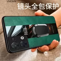 oppo reno8手机壳 reno8pro保护套秒变保时捷车载磁吸指环镜头全包防摔外壳