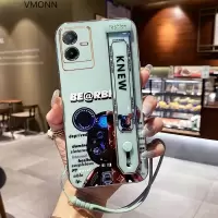 VMONNvivoT2x手机壳vivo腕带T2x保护硅胶套V2188A全包5G防摔vovit直边软壳vivit外壳