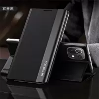 VMONN苹果14Promax手机壳iphone14翻盖素皮全包防摔保护套苹果14pro商务男士皮套