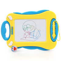 3-6岁儿童宝宝玩具哆啦A梦彩色磁性塑料画板写字板涂鸦板150g WJ