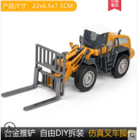儿童工程车玩具套装惯性挖土机挖掘机大吊车合金仿真模型男孩汽车
