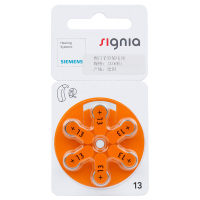 西门子SIEMENS 助听器电池 A13 灵捷P 灵悦 助听器P专用电池 德国原装进口 SIGNIA纽电池