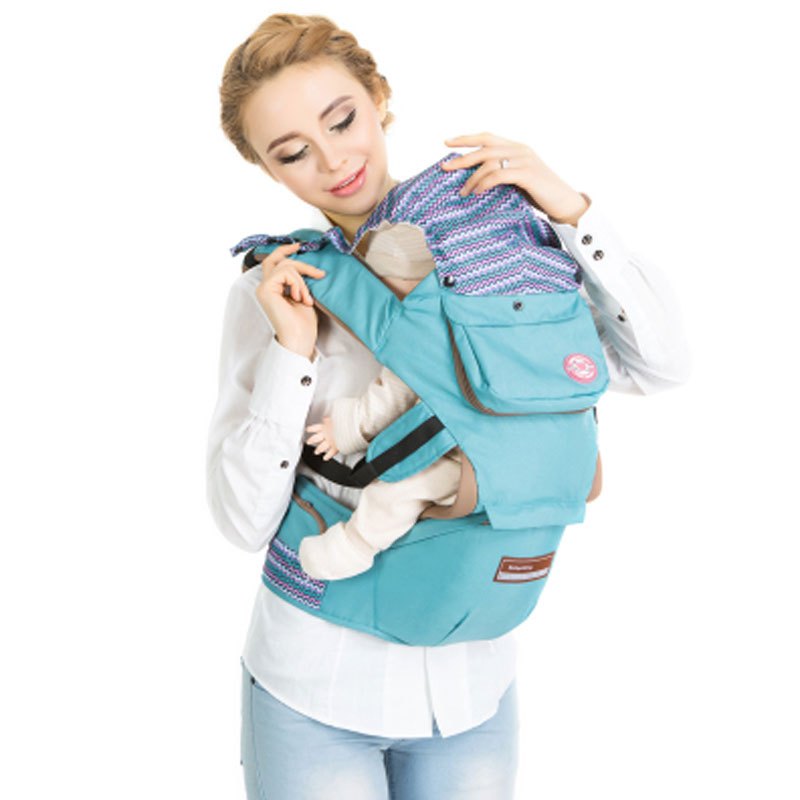 前抱式后背式横抱式单双肩两用多功能孕妇背带婴儿背带2017四季通用款