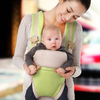 (0-24个月)四季通用款婴儿背带孕妇背带新生儿背带婴幼儿横抱式面向前式面对面式后背式四合一多功能婴儿背带孕产妇用品
