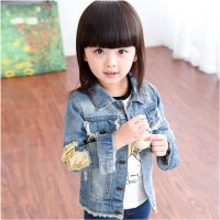 宝宝外套春秋儿童春秋装女童外套2017新品简约时尚小清新多款多色可选春韩版休闲牛仔外套上衣