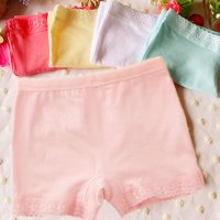女童内裤儿童内裤女童宝宝女孩四角三角平角透气防臭短裤2017新品简约可爱卡通印花小清新多款多色可选