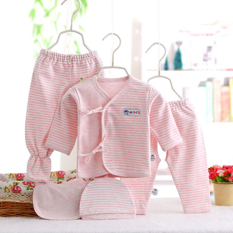 新生儿衣服0-3个月 初生婴儿打底内衣套装和尚服春秋夏季2017新品简约可爱卡通小动物小清新多款多色可选