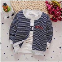 新款童装8-9个月宝宝春秋薄款外套男女童韩版开衫儿童上衣1-2-3岁2017新品简约小清新多款多色可选