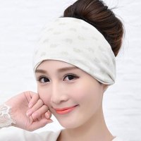 坐月子帽春秋棉质保暖孕妇帽子冬季头巾产妇产后用品夏季薄款2017新品简约可爱印花字母小清新多款多色可选