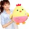 小鸡毛绒玩具公仔布偶娃娃玩偶抱枕可爱黄鸡创意儿童女孩生日礼物2017新品可爱卡通男女宝宝玩偶小孩子