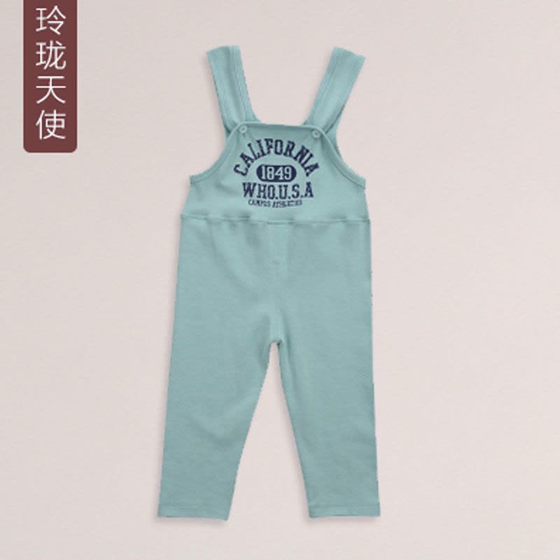 婴儿幼儿背带裤0-1-2-3岁 男女宝宝春夏秋装儿童开裆连体衣护肚裤可爱卡通印花2017新品夏季内衣图片