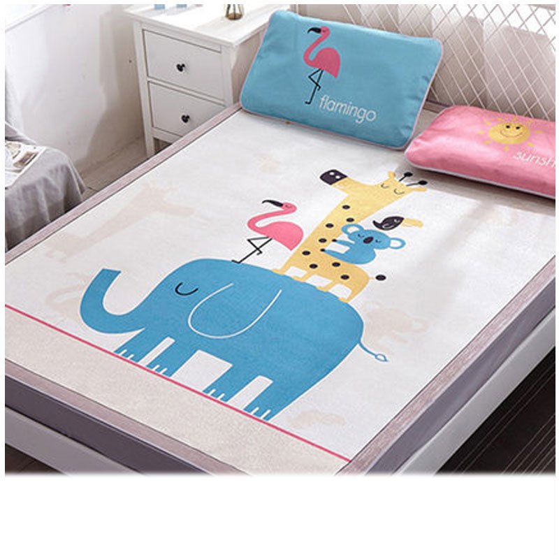 2米1.5m席子三件套2017新品可爱卡通简约小清新多款可选