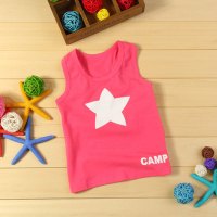 夏季宝宝背心男童女童夏装婴儿童装跨栏衣服装吊带打底衫无袖薄款简约小清新多款多色可选