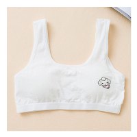2017新品夏季少女文胸 发育期中学生无钢圈胸衣小背心式女孩内衣夏季薄款简约小清新多款多色可选