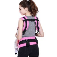 孕妇背带夏季透气婴儿背带腰凳多功能前抱式宝宝儿童背袋坐登适用于3个月-3岁男女宝宝背带多色可选背带