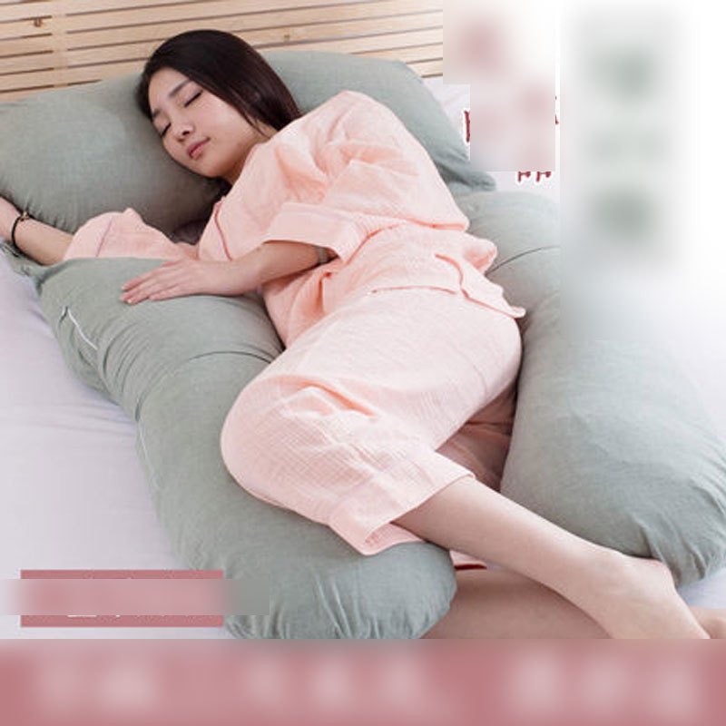孕妇护腰枕妈咪用品当季新品孕妇枕头夏季护腰侧睡枕 垫脚枕芯抱枕靠枕托腹用品u型多功能枕简约多款多色可选
