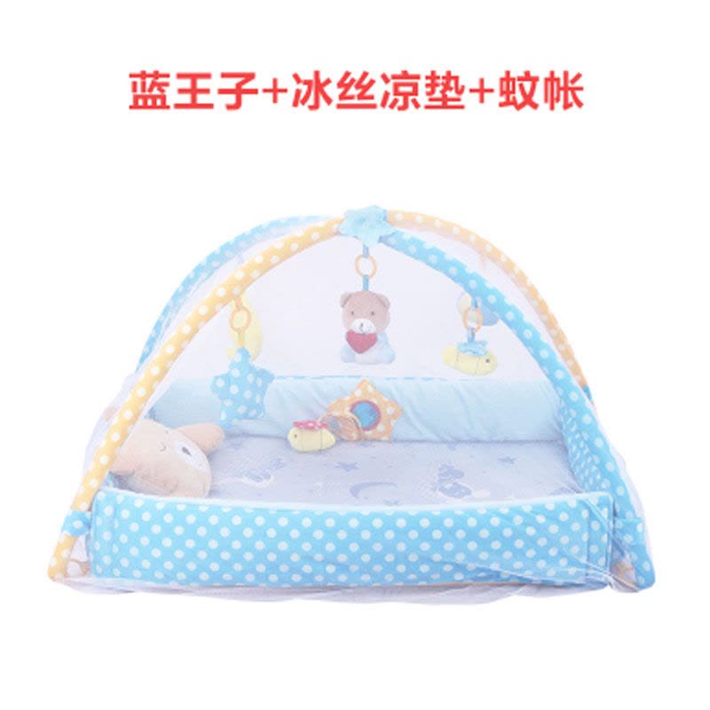 婴儿用品新生儿礼物百天宝宝满月礼盒音乐游戏毯母婴套装适用于0-36个月男女宝宝小床玩具可爱卡通小孩子满月礼物图片