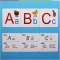 乖宝宝英语字母卡片 塑料防水撕不烂带彩图 学习英文字母卡片当季新品可爱小孩子识字卡适用于2-7岁小孩子