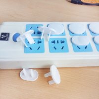 插座塞简约小清新儿童插座保护盖宝宝防触电婴儿防电绝缘电源插头塞用品