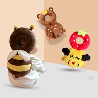 宝宝儿童学步走路可爱卡通护头枕防后摔帽小蜜蜂婴儿后脑勺头部保护垫