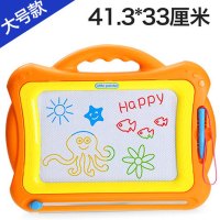 [大号款 单个颜色随机发]儿童画画板磁性彩色写字板小黑板家用涂鸦板男女宝宝简约小清新画板玩具
