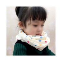 秋冬宝宝围脖儿童围巾亲子学生男女童小孩子简约小清新春秋丝巾 婴童围巾丝巾