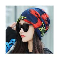 帽子女春秋款套头帽头巾帽韩版保暖月子帽产后 堆堆帽睡帽简约清新产妇帽子