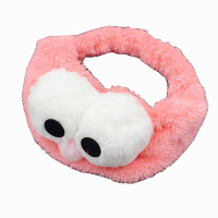 洗脸束发带女可爱头巾头箍韩 版头套头饰大眼睛发箍萌发卡女孩子头发 配饰