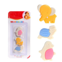 6个装 儿童安全别针婴儿尿布别针宝宝安全针卡通大号可爱家用宝宝安全别针别衣服