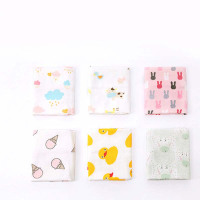 婴儿枕巾五层纱布儿童枕头套新生儿四季宝宝枕巾四季通用简约小清新孕婴童毛巾垫