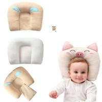 婴儿头型枕头婴儿枕头防偏头定型枕儿新生儿0-1岁四季通用简约小清新孕婴童定型枕