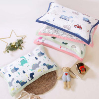 儿童枕头枕套0-1-3-6岁婴儿宝宝幼儿园小孩枕芯男女四季通用简约小清新孕婴童枕头