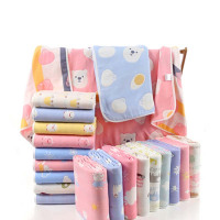 婴儿毛毯新生儿童被子夏季薄款空调被纱布宝宝小盖毯子夏凉被四季通用孕婴童盖毯